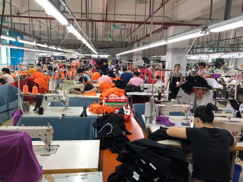 Garment production in Guangzhou